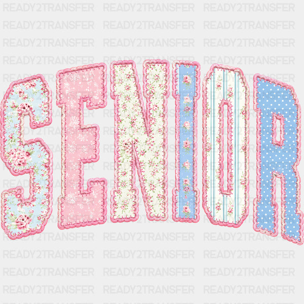 Senior, Pink - Senior DTF Transfers