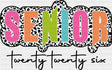 Senior Twenty Twenty Six - Graduation DTF Transfer Adult Unisex - S & M (10’’) / Dark Color Design (See Imaging)