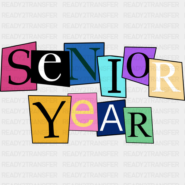 Senior Year - Senior DTF Transfers