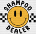 Shampo Dealer Design - Hair Stylist DTF heat transfer ready2transfer White
