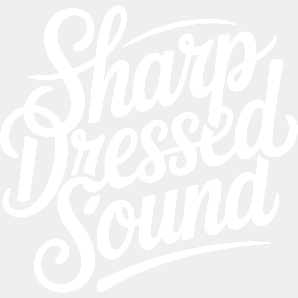 Sharp Dressed Sound - Music DTF Transfers ready2transfer Light Color Design (See Imaging)