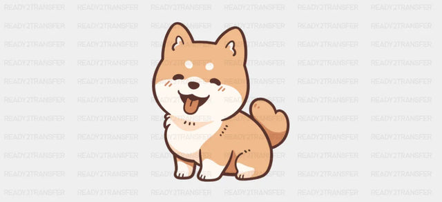 Shiba Inu - Dogs Cup Wrap UV Sticker Permanent UV DTF Decal