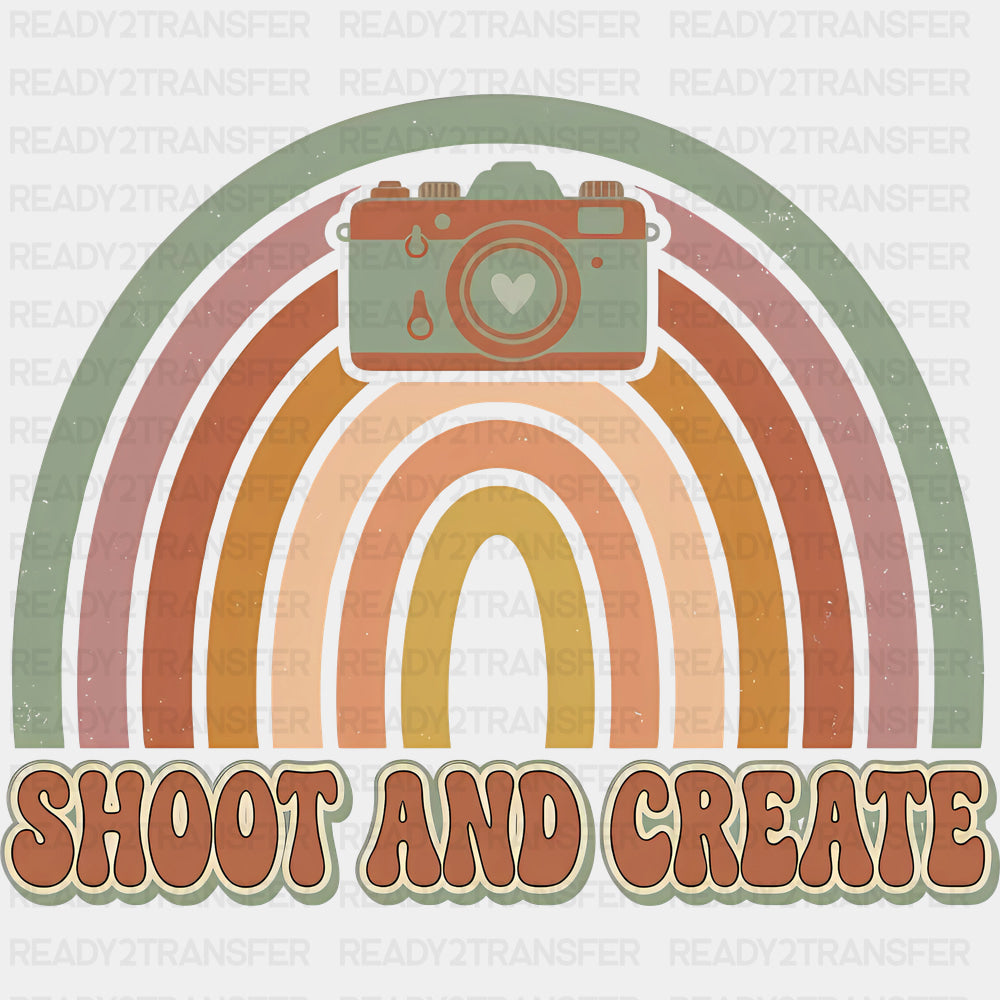 Shoot And Create - Photography DTF Transfers