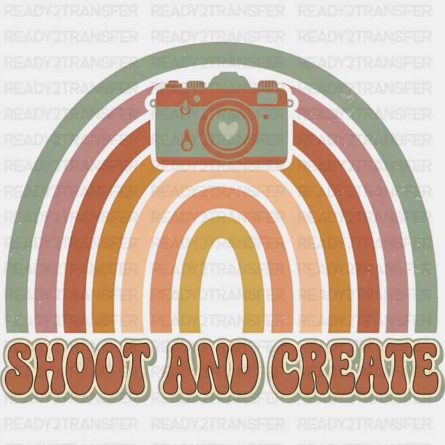 Shoot And Create - Photography DTF Transfers