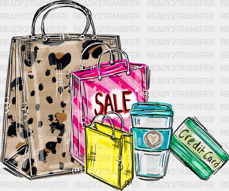 Shopping Bags Design - Dtf Heat Transfer