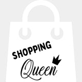 Shopping Queen - Shopping DTF Transfers ready2transfer Light Color Design (See Imaging)