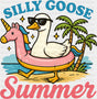 Silly Goose Summer - Summer DTF Transfer