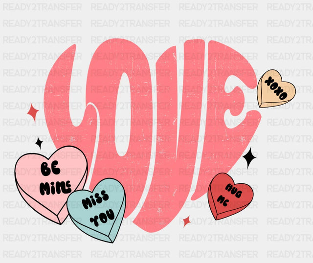 Simple Love Edition Dtf Transfer