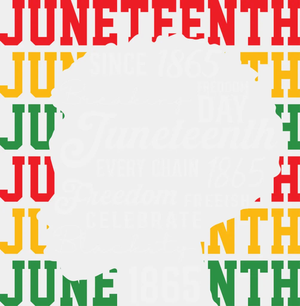 Since 1865, Freedom Day - Juneteenth DTF Transfer ready2transfer Light Color Design (See Imaging)