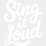 Sing It Loud - Music DTF Transfers ready2transfer Light Color Design (See Imaging)