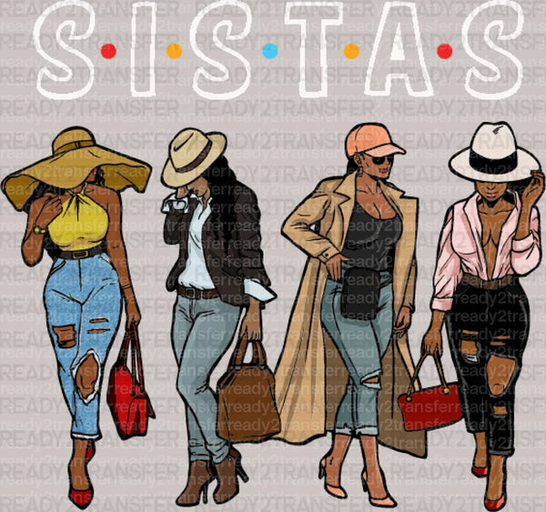 Sistas Trip DTF Heat Transfer, Vacation Design, Vacay Mode DTF