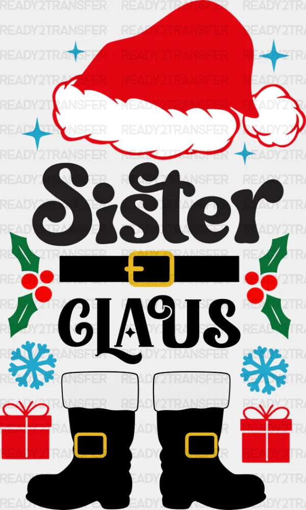 Sister Claus - Christmas DTF Transfer