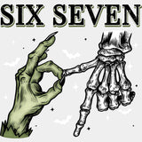 Six Seven - Skeleton DTF Transfers ready2transfer Light Color Design (See Imaging)