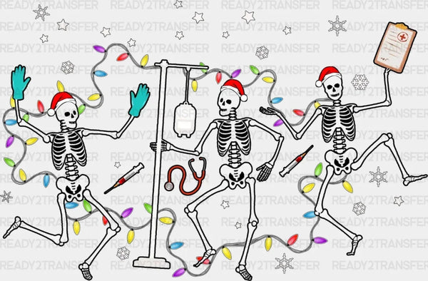 SKELETON DOCS DTF Transfer