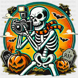 Skeleton Photographer - Photography DTF Transfers ready2transfer