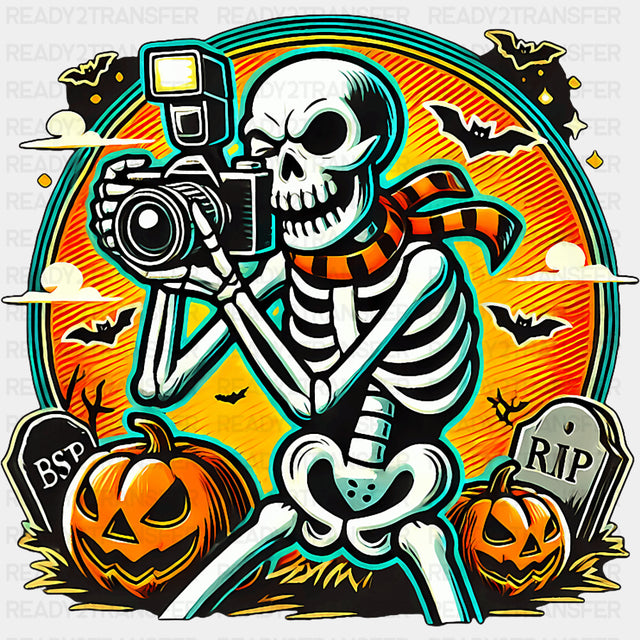 Skeleton Photographer - Photography DTF Transfers ready2transfer