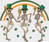 Skeletons Clovers Rainbow - St. Patrick’s Day DTF Transfer