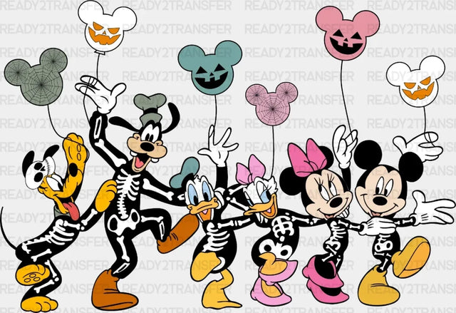 Skeletor Cartoon Characters Dtf Transfer