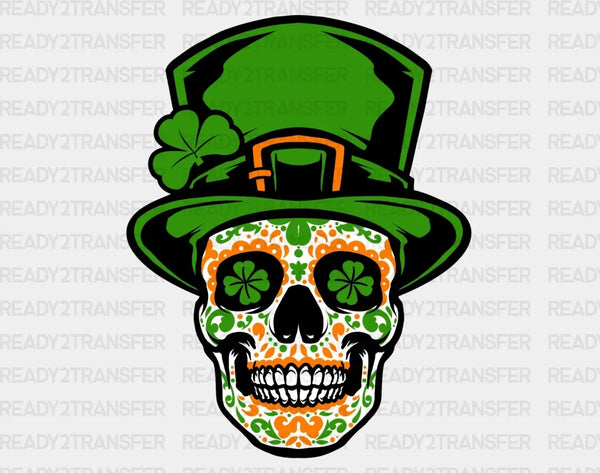 SKULL CLOVER DTF Transfer