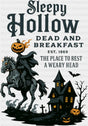 Sleepy Hollow Dead And Breakfast - Halloween DTF Transfer