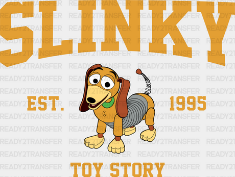 Slinky Est. 1995 Toy Story Disney Dtf Transfer