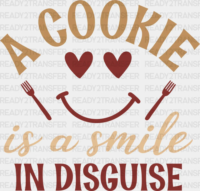 Smile In Disguise Cookie - Cooking Dtf Heat Transfer