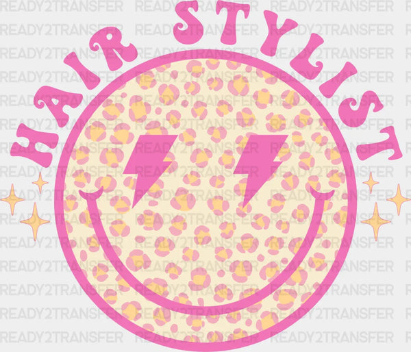 Smiles Hair Stylist  - Hair Stylist DTF heat transfer
