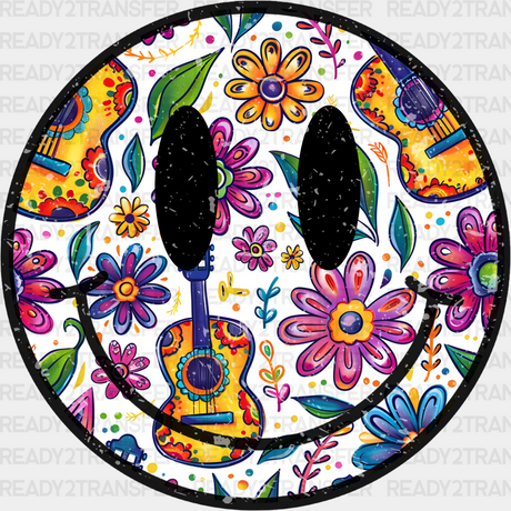 Smiley Cinco De Mayo Doodles - Dtf Heat Transfer