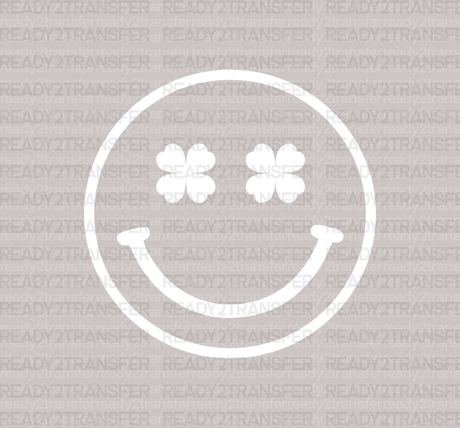 SMILEY CLOVER DTF Transfer - ready2transfer