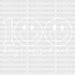 Smiley Face 100 Days of School Simple DTF Transfer ready2transfer White