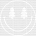 SMILEY FACE TREE DTF Transfer ready2transfer White