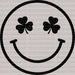Smiley St. Patrick's Day DTF Heat Transfer, Saint Patricks Day Design, St Paddys Day DTF ready2transfer Black