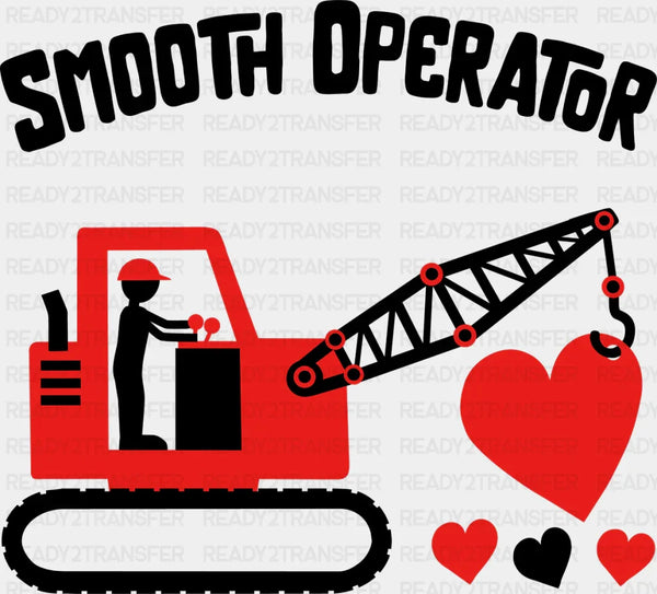 Smooth Operator Heart - Valentine's Day DTF Transfer