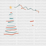 Snowman And Cat - Christmas Dtf Transfer Adult Unisex S & M (10’’) / Light Color Design (See