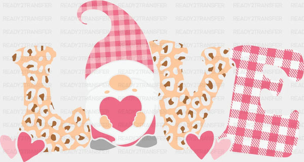 SO MUCH LOVE GNOMIE DTF Transfer