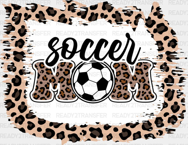 Soccer Ball Leopard  Design - Soccer DTF Heat Transfer