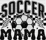 Soccer Mama Lightning Design - Dtf Heat Transfer
