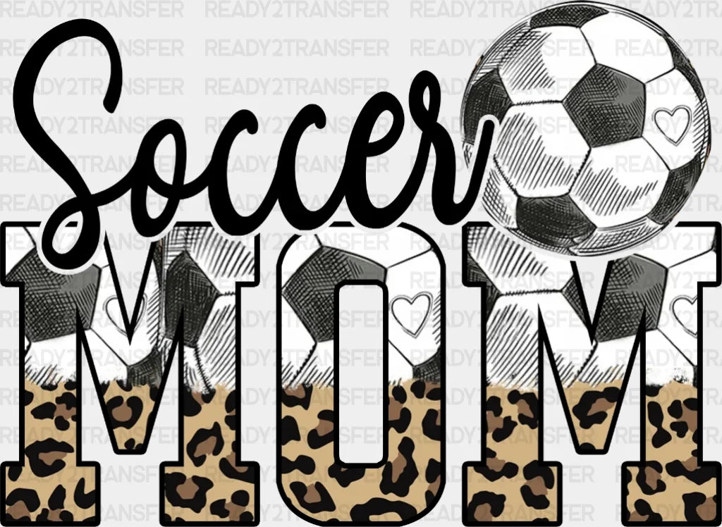 Soccer Mom Ball Dtf Transfer