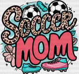 Soccer Mom Doodles Design - Dtf Heat Transfer