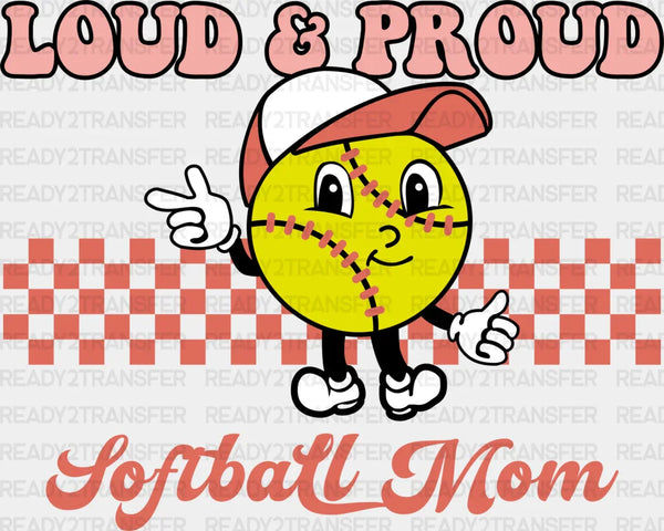 Softball Mom - Softball DTF Heat Transfer