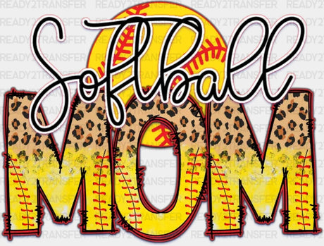 Softball Mom Dtf Transfer