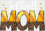 Softball Mom Leo Dtf Transfer