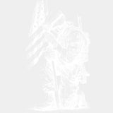 Soldier Holding US Flag - Army DTF Transfers - Adult Unisex - S & M (10’’) / Light Color Design (See Imaging)