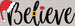 Solo Believe DTF Transfer ready2transfer Lined