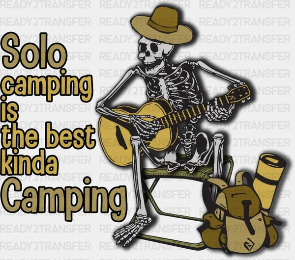 Solo Camping DTF Transfer