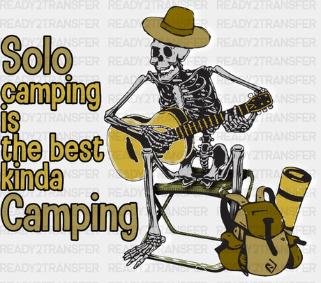 Solo Camping Dtf Transfer