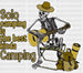 Solo Camping DTF Transfer ready2transfer White