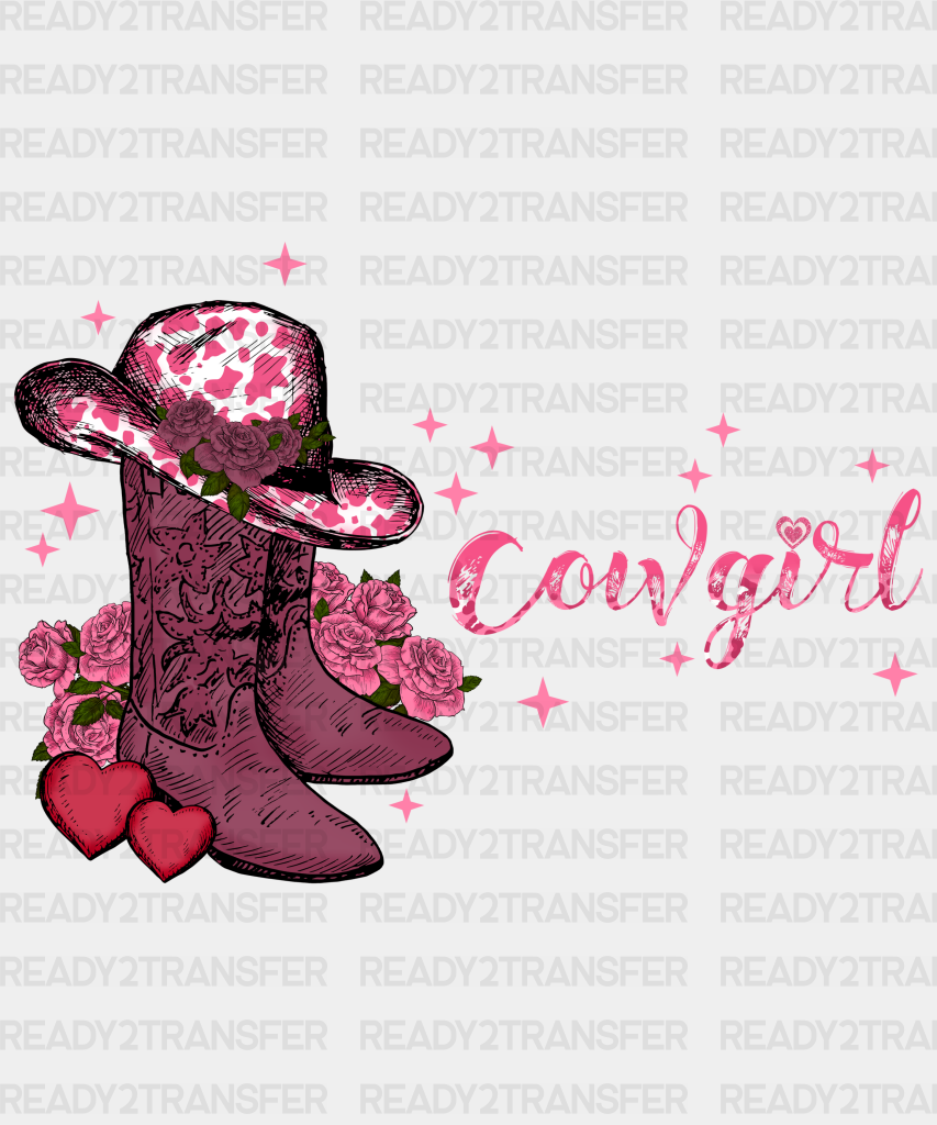 Solo Cowgirl Boots Dtf Transfer