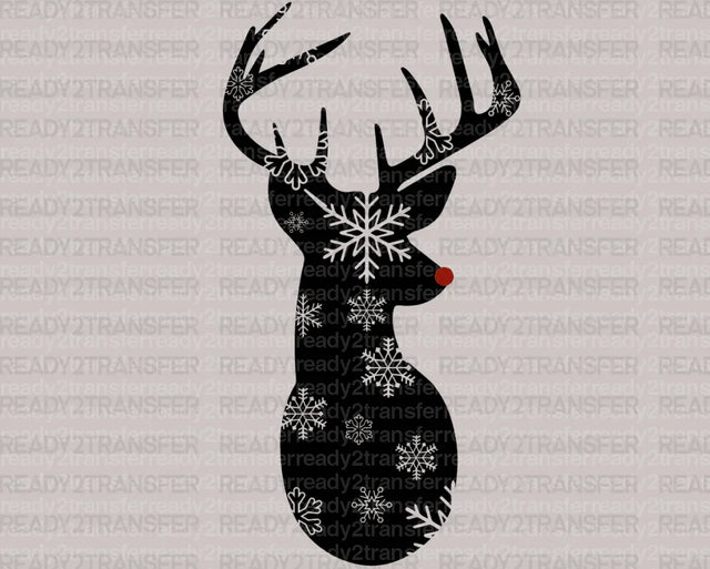 Solo Deer DTF Transfer ready2transfer Black