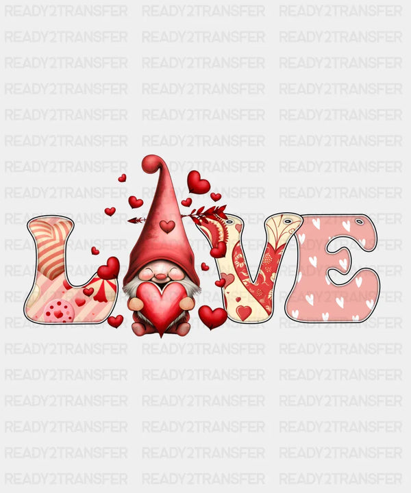 SOLO GNOME LOVE DTF Transfer